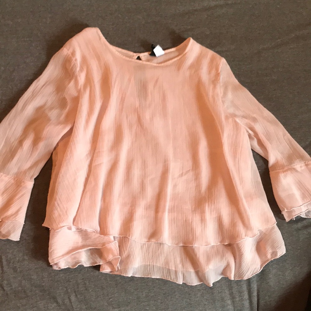 Ruffled blouse